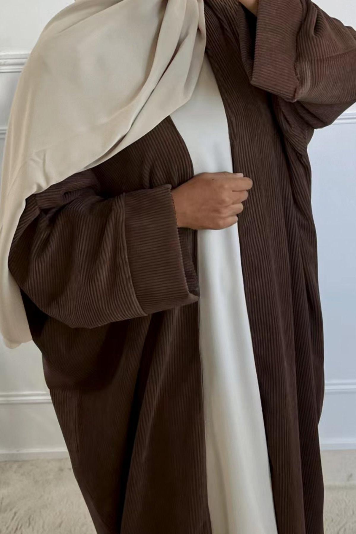 Autumn/Winter Corduroy Cardigan Coat