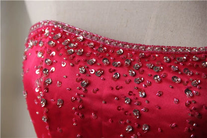Rose Red Back-Strap Tutu Skirt