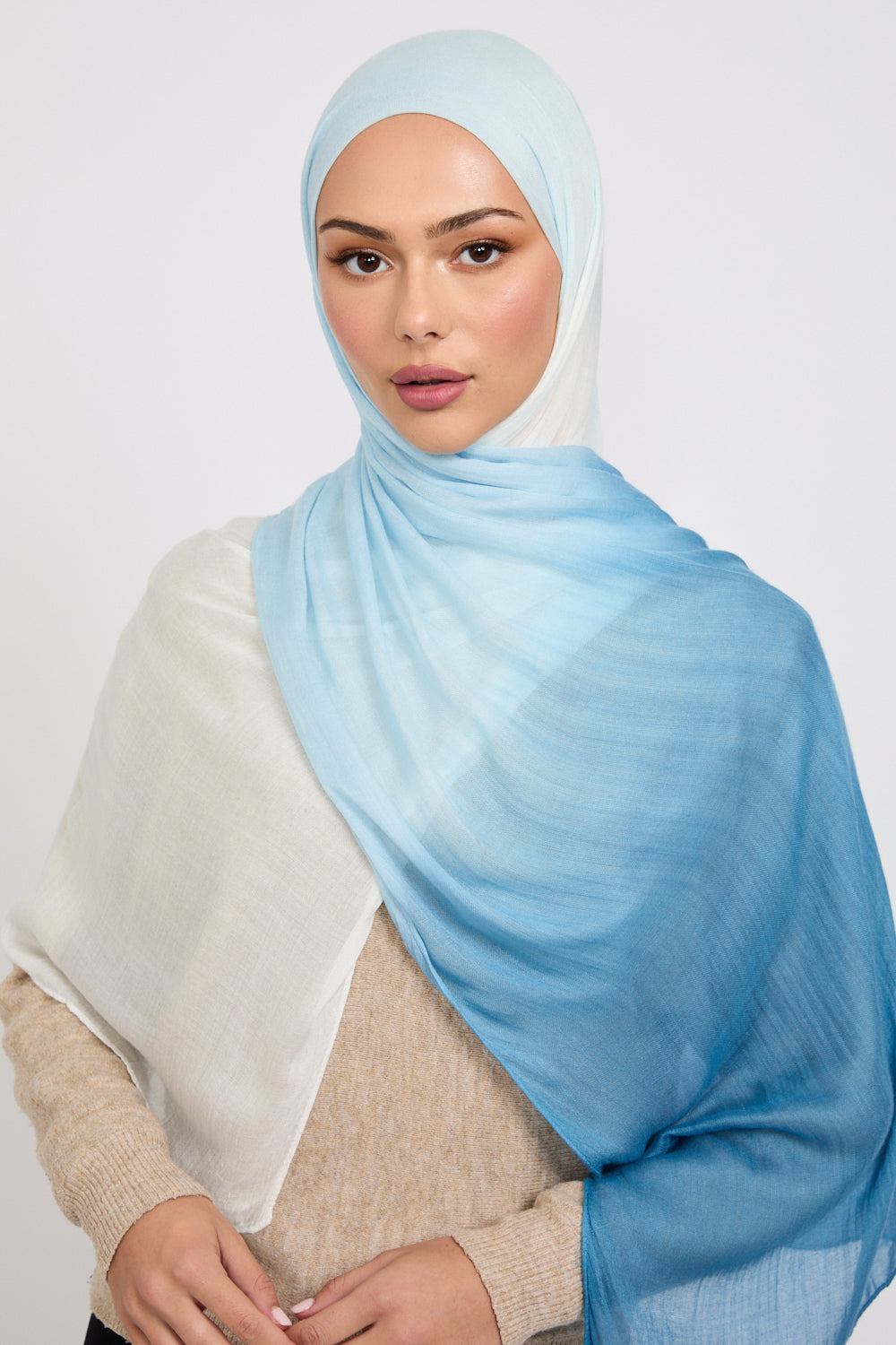 Modal Ombre Hijab - Skyline