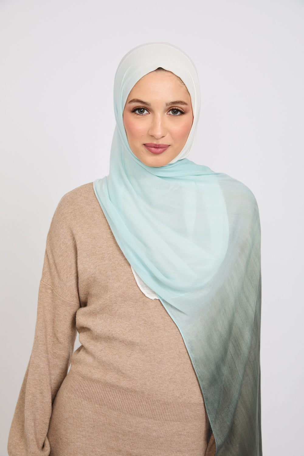 Modal Ombre Hijab - Ocean