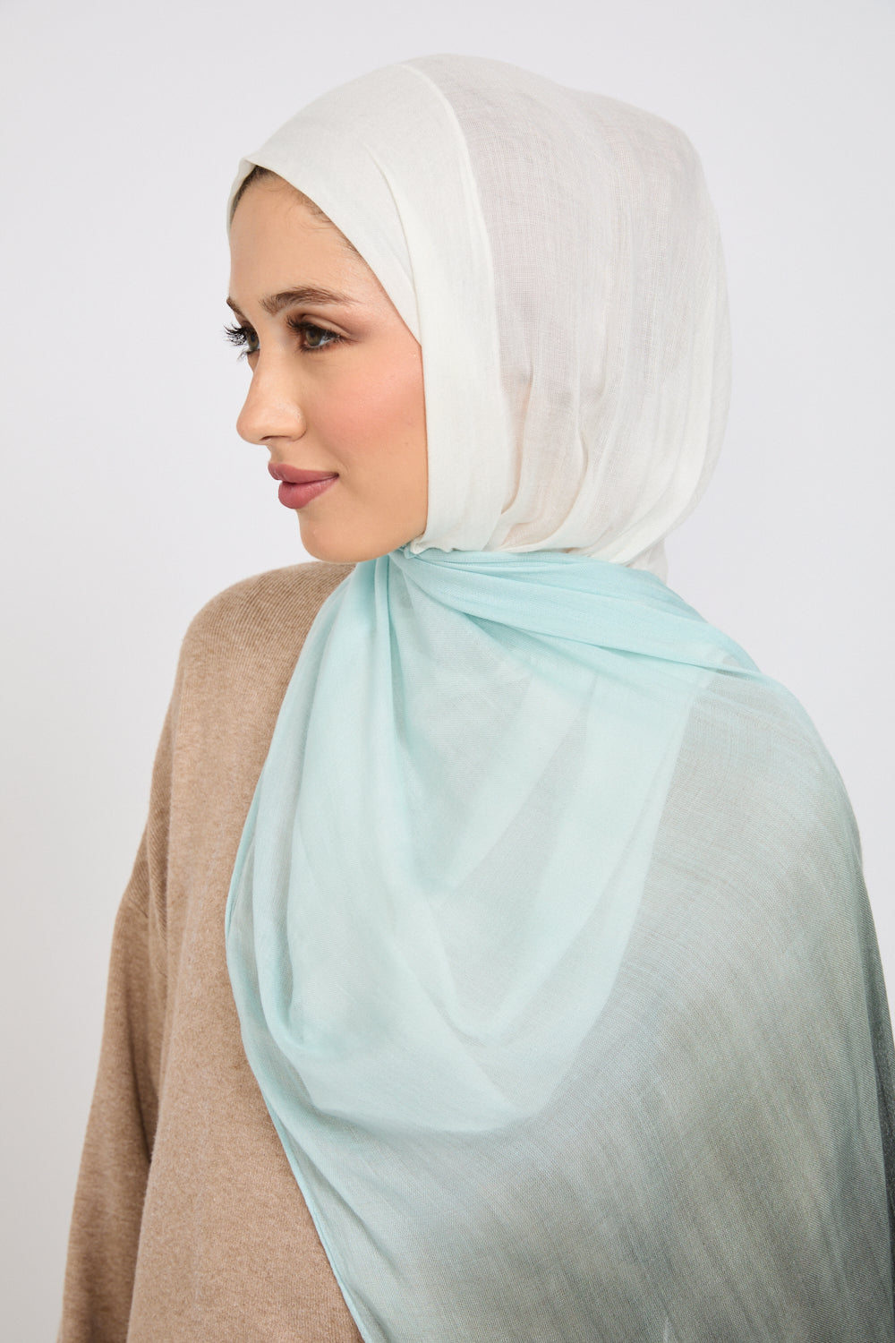 Modal Ombre Hijab - Ocean