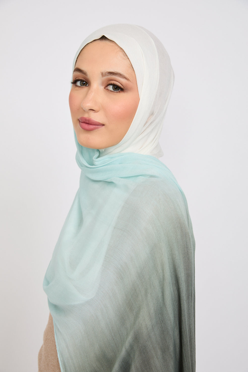 Modal Ombre Hijab - Ocean