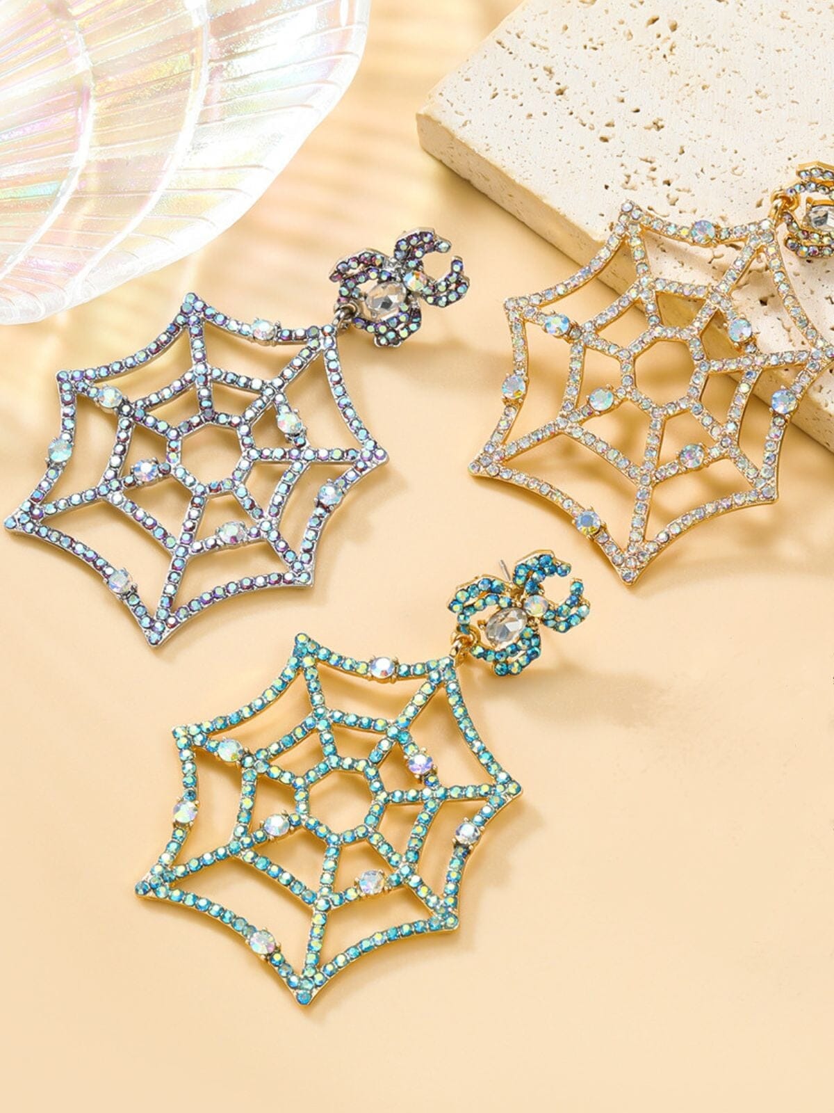 COBWEB EARRINGS