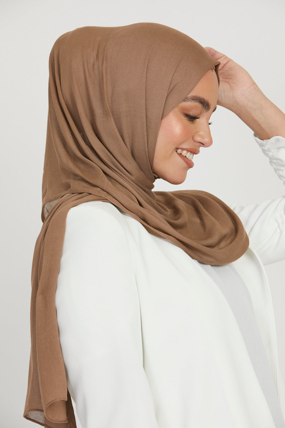 Premium Viscose Hijab - Chocolate Malt