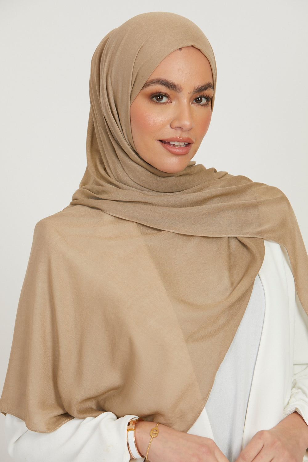 Premium Viscose Hijab - Trench Coat