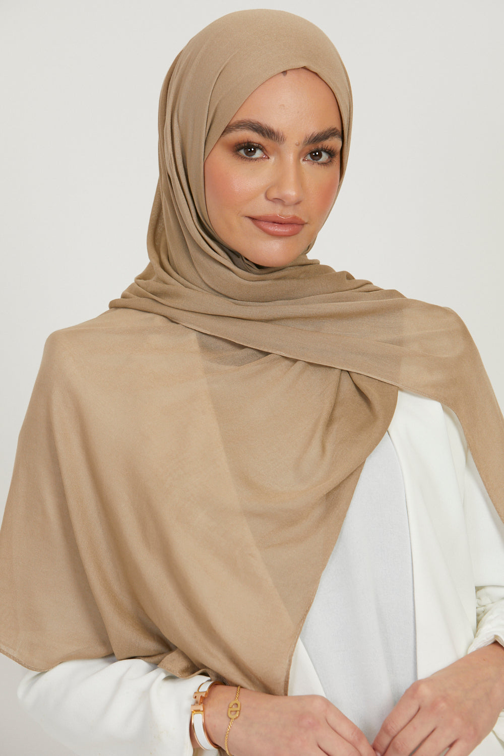 Premium Viscose Hijab - Trench Coat