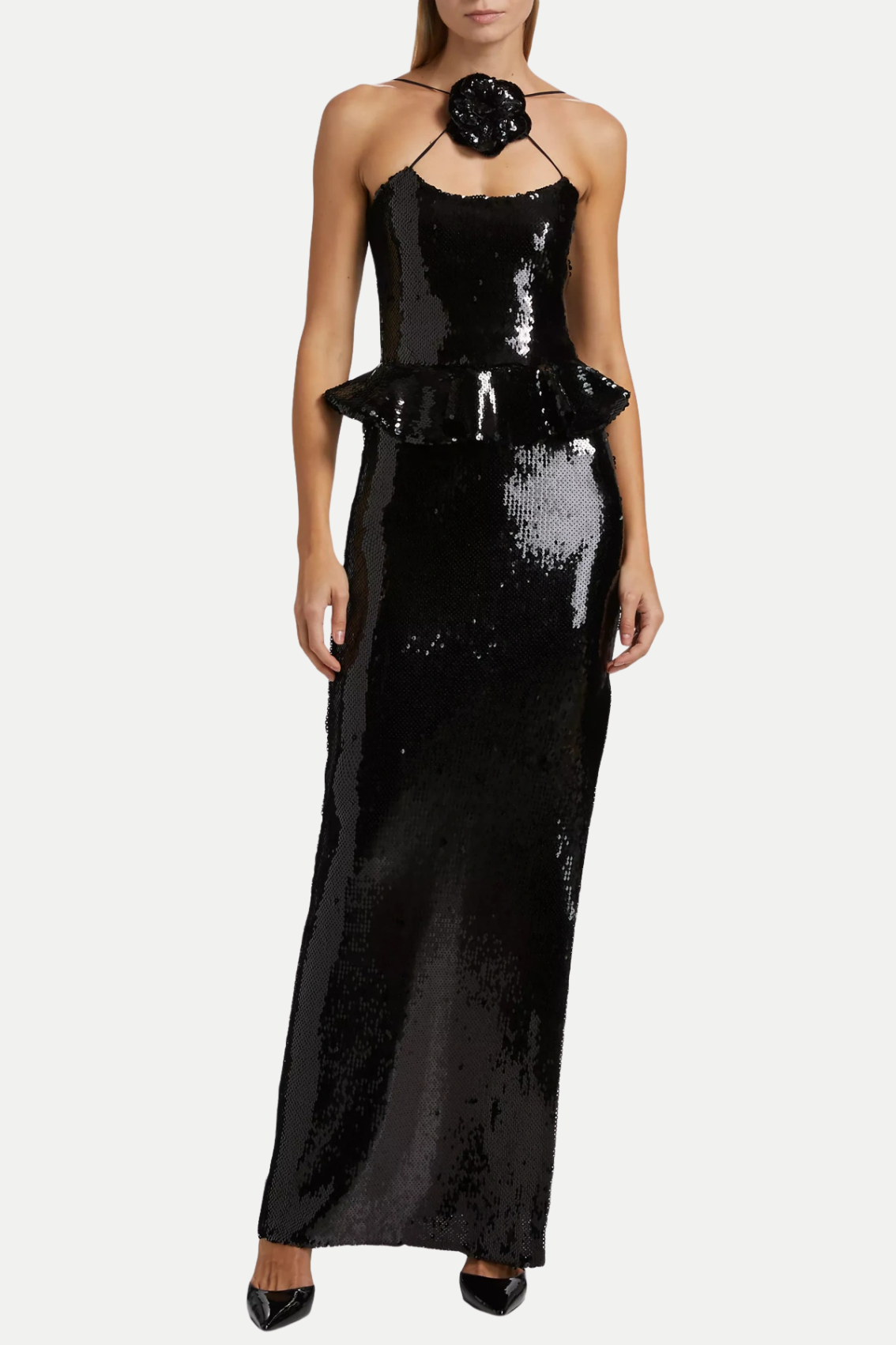 エオレフラワー スウィックン マキシドレス