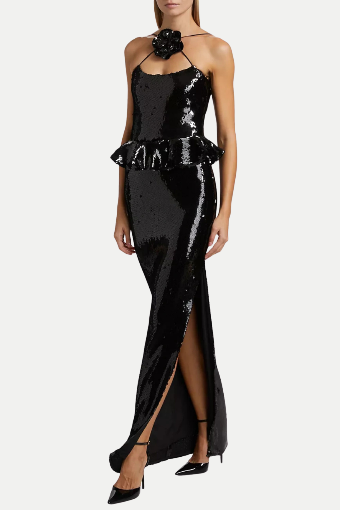 エオレフラワー スウィックン マキシドレス