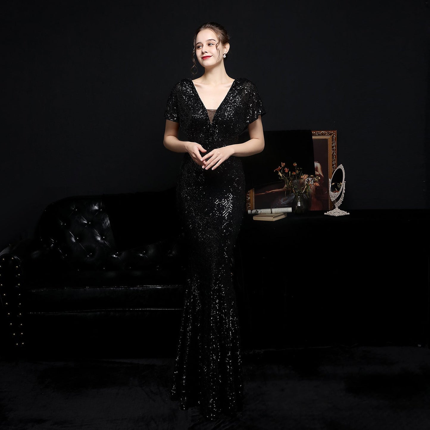 Beaded Formal Dress