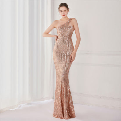 Sequin Long Formal Dress