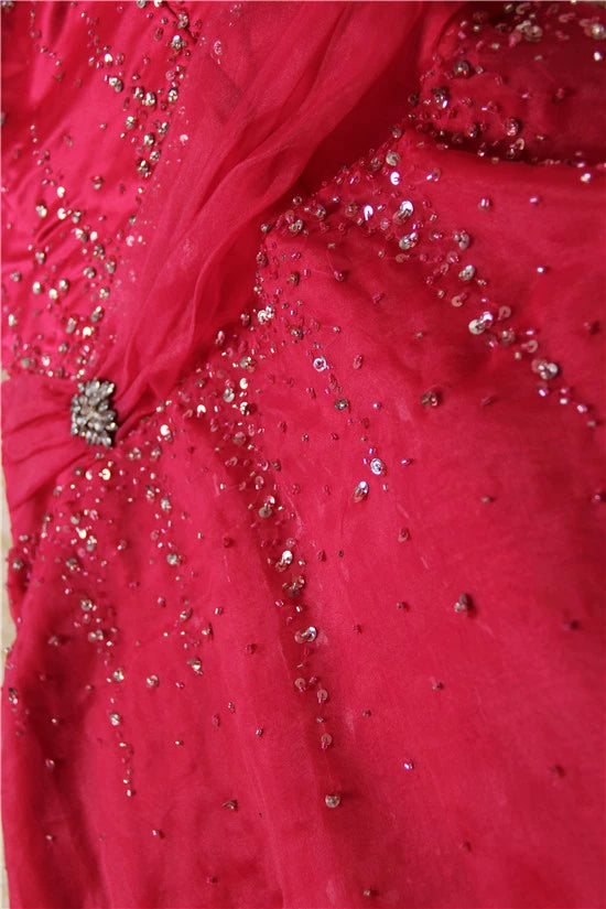 Rose Red Back-Strap Tutu Skirt