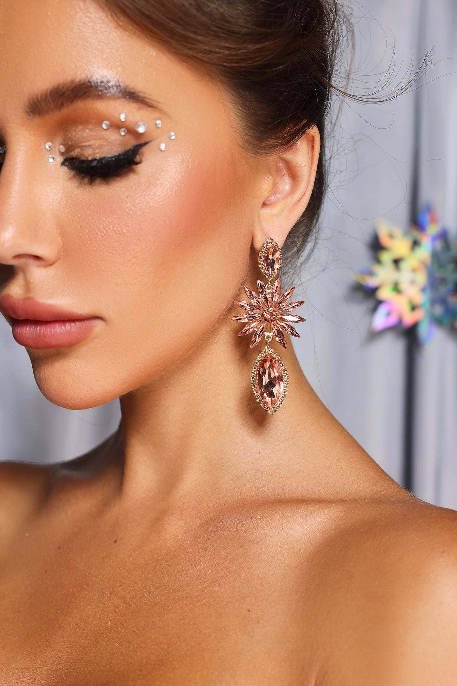RHINESTONE EARRINGS