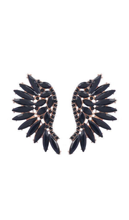 RAINBOW RHINESTONE EARRINGS