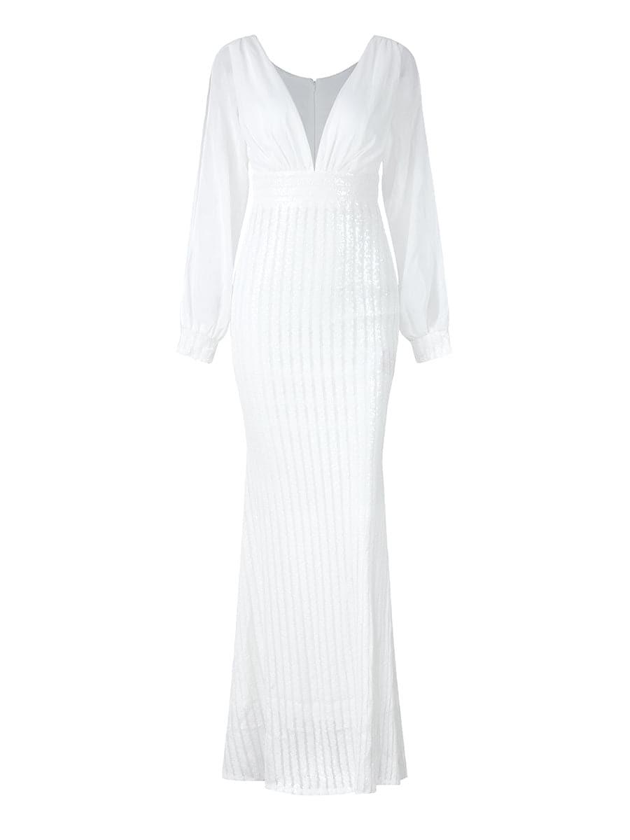 Mermaid Cutout Prom Dress