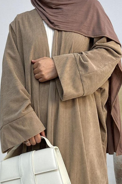 Autumn/Winter Corduroy Cardigan Coat