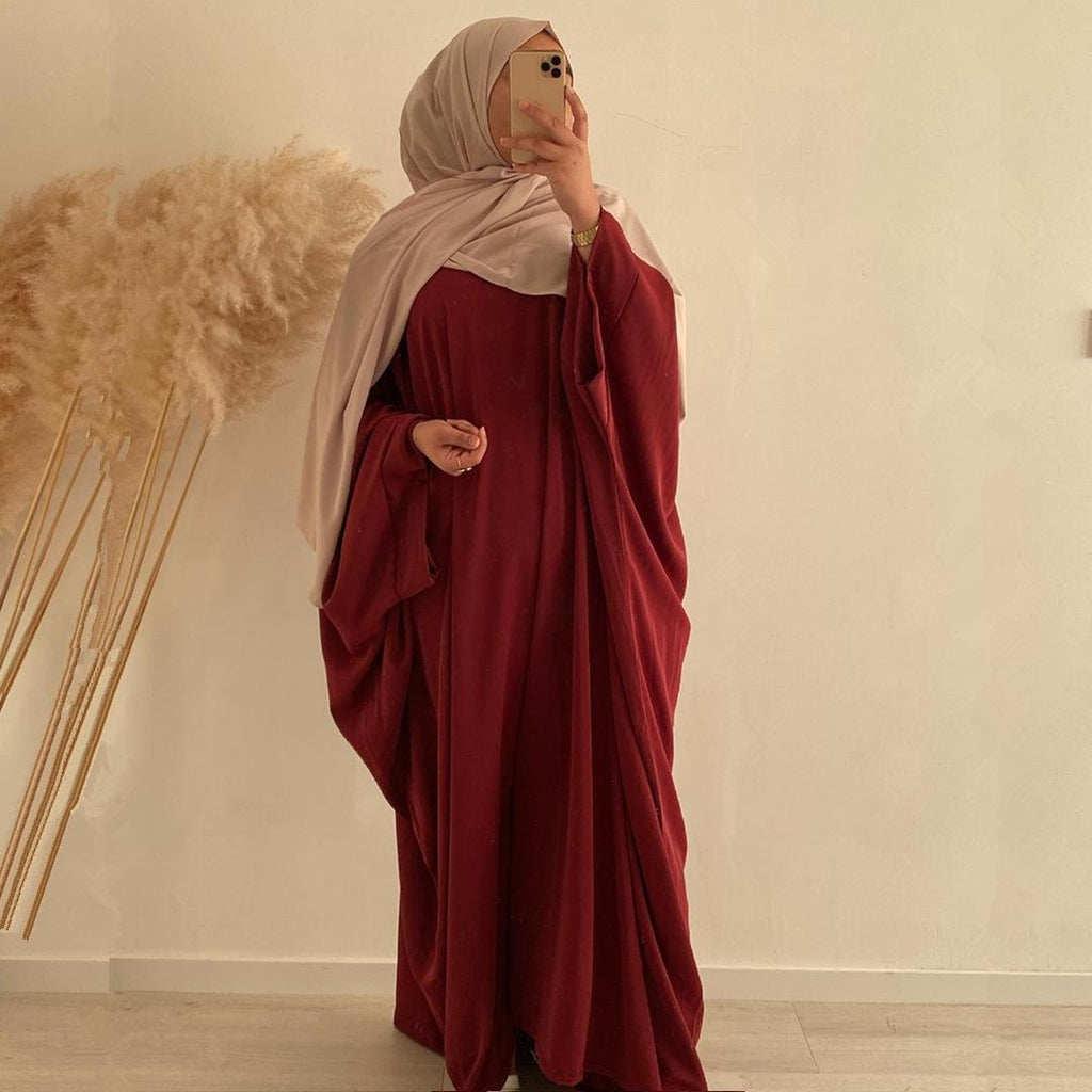 2pcs Set ROBE DRESS Hijab+ Abaya