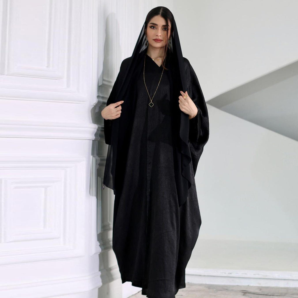 Bat-sleeved Robe Women's Abaya