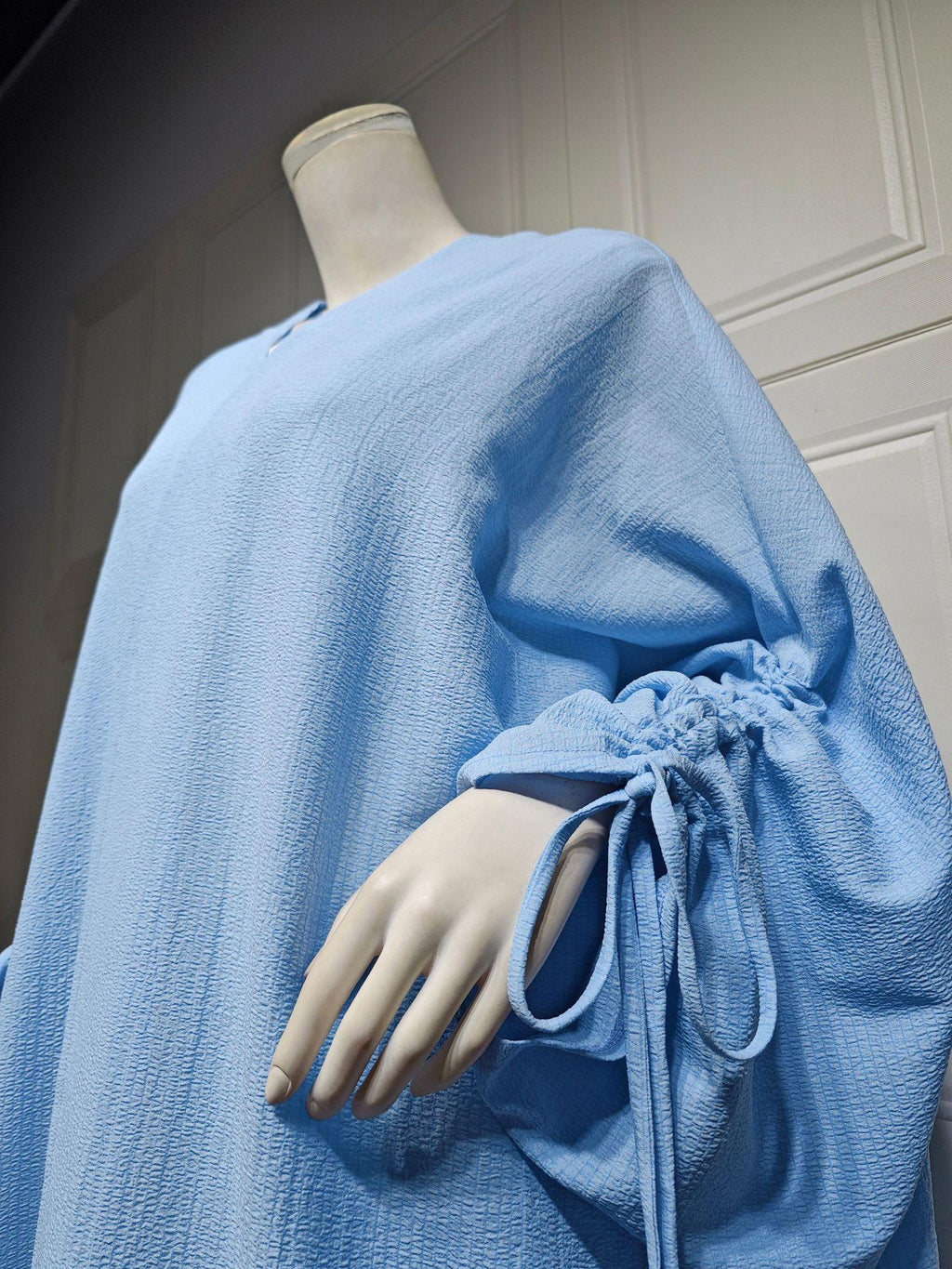 Muslim Solid Bat Sleeves Casual Cardigan