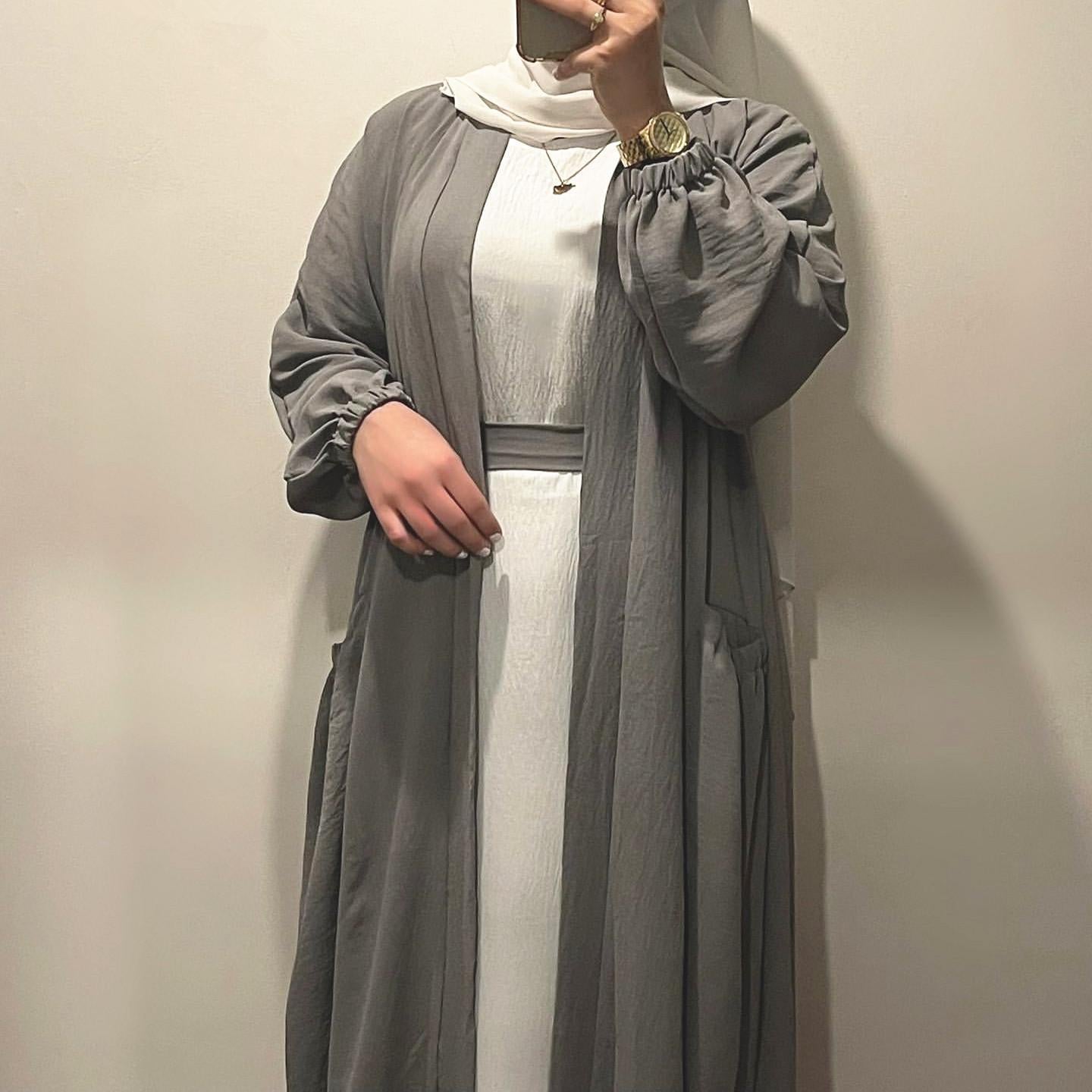 Elegant Coat Long Skirt