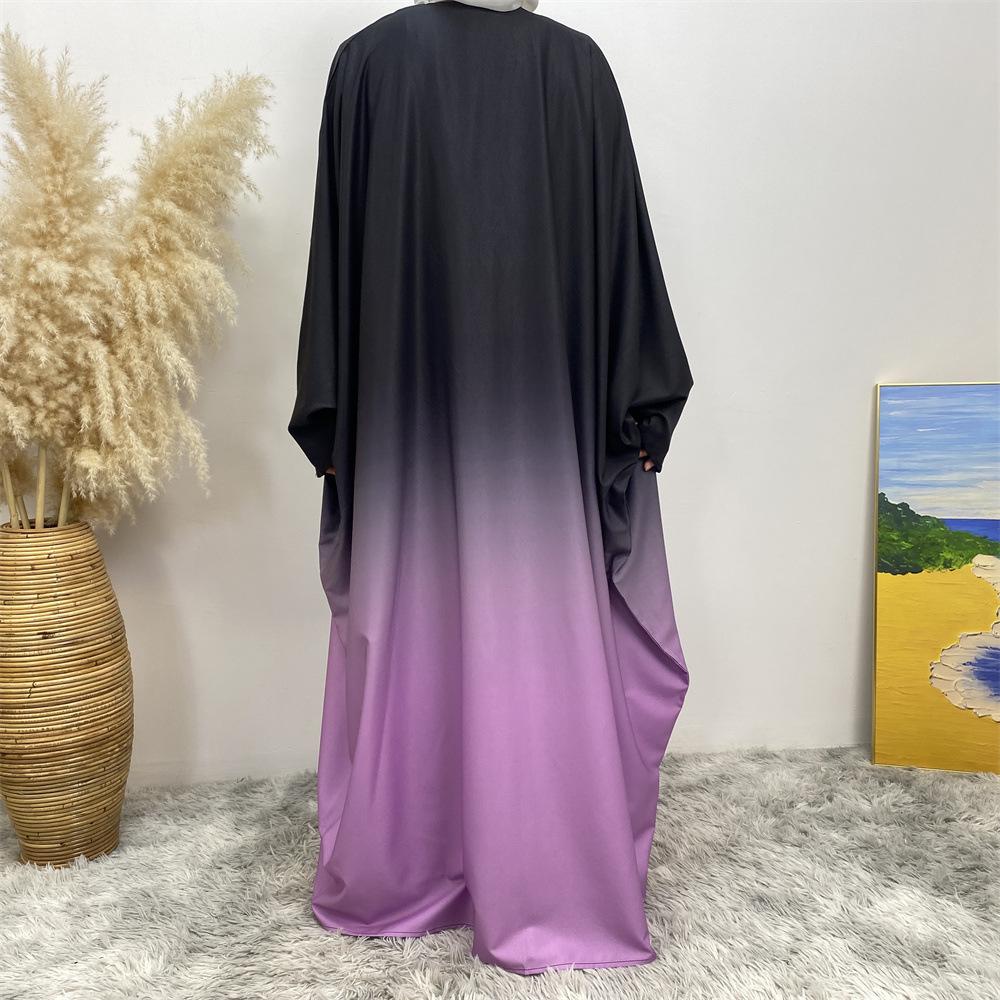 Loose Gradient Cardigan Abaya