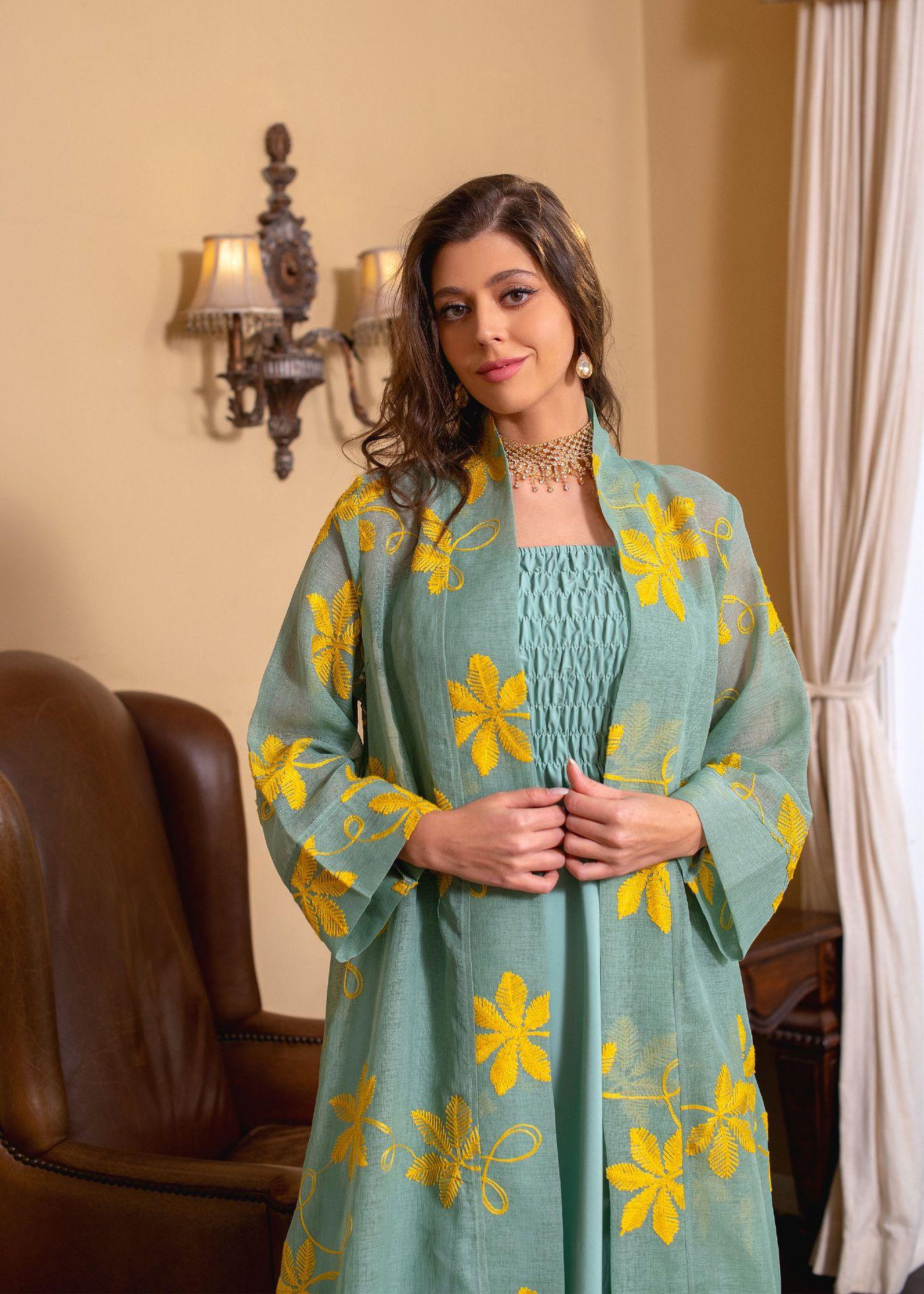 2pcs Inner Dress  with Cardigan