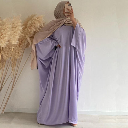 2pcs Set ROBE DRESS Hijab+ Abaya