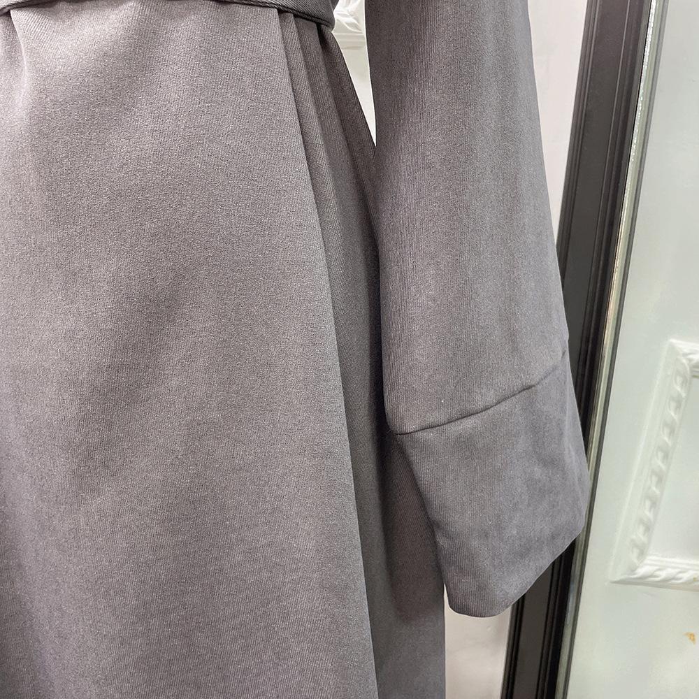 Solid Color Tunic Dress