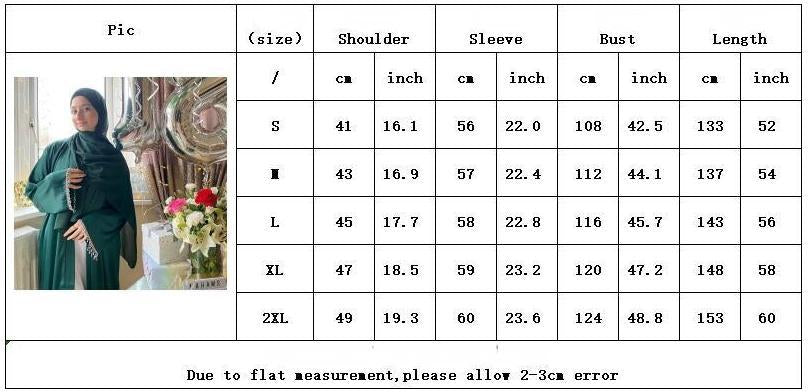 1pcs Solid Color Beaded Cardigan Robe