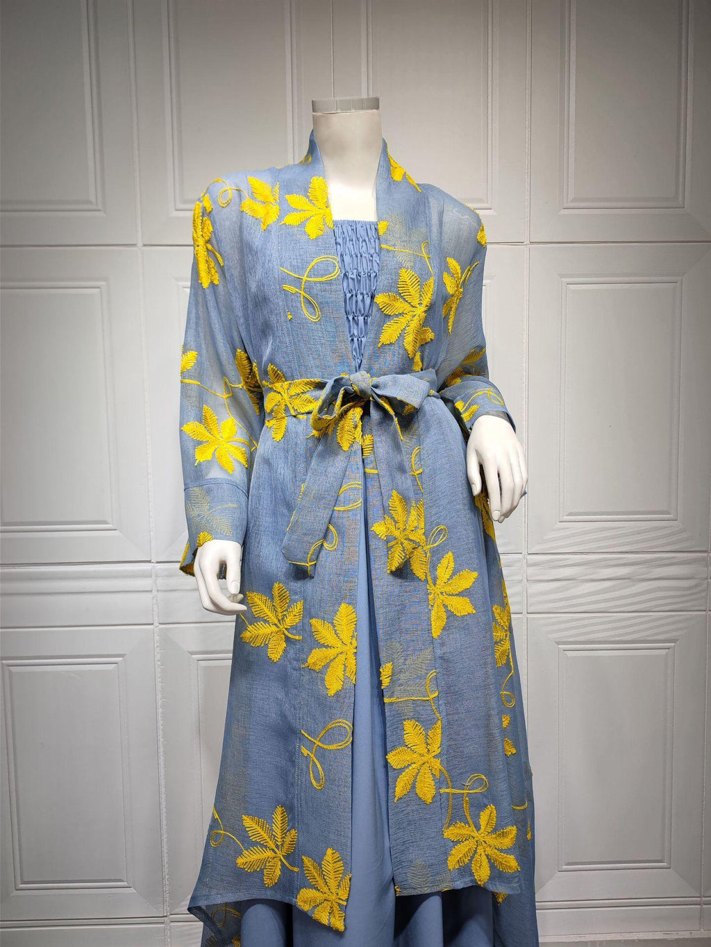 2pcs Inner Dress  with Cardigan