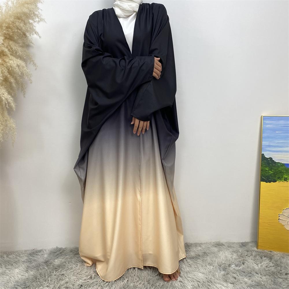 Loose Gradient Cardigan Abaya