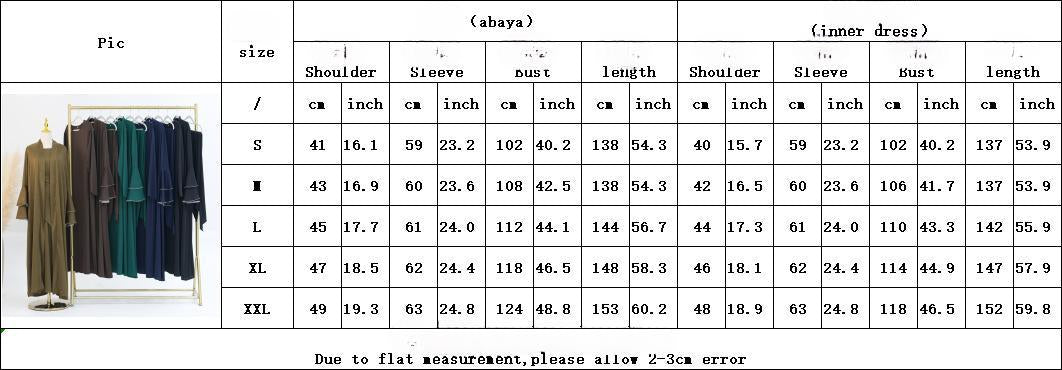 Set 3 pezzi Cardigan in raso + abito interno + cintura speciale