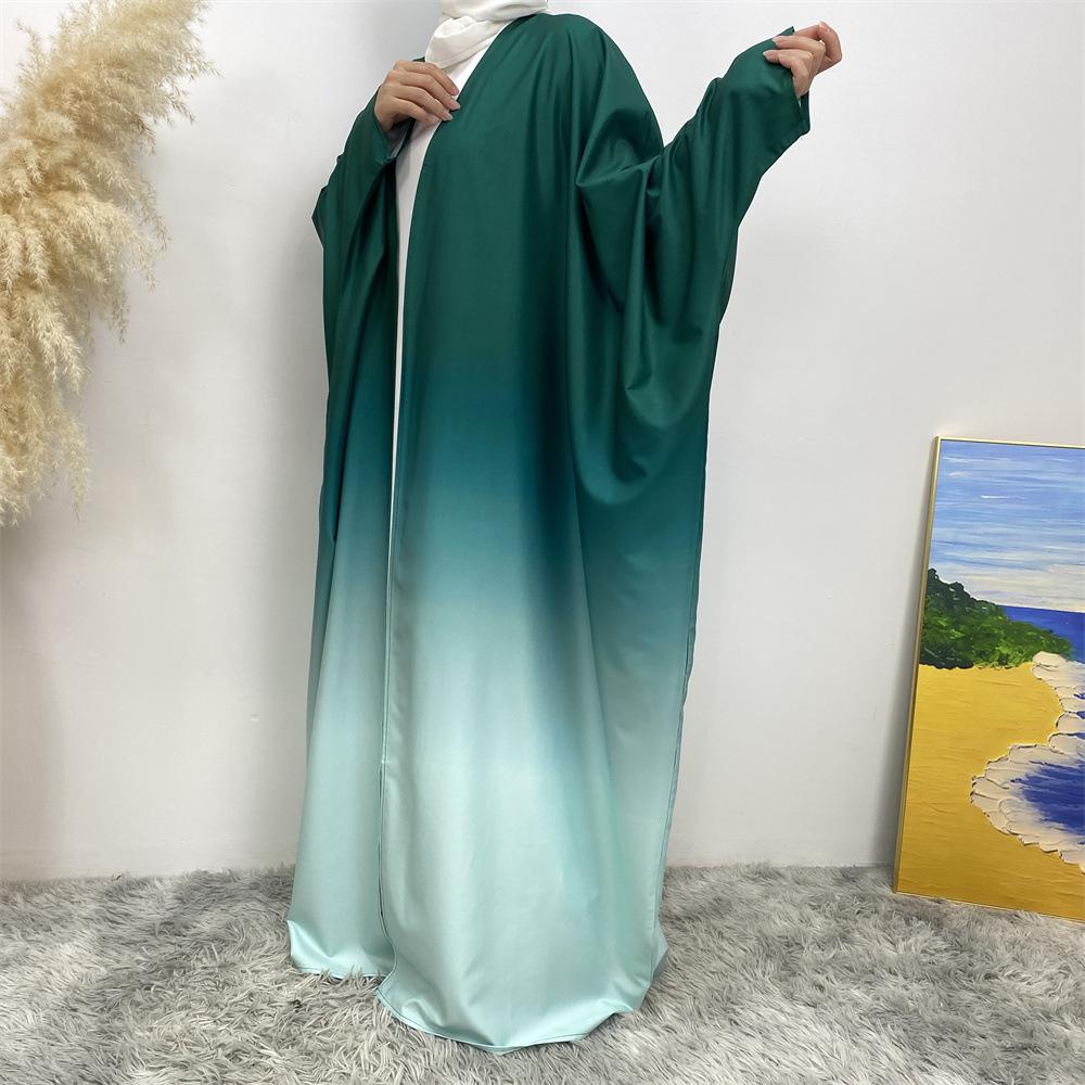 Loose Gradient Cardigan Abaya