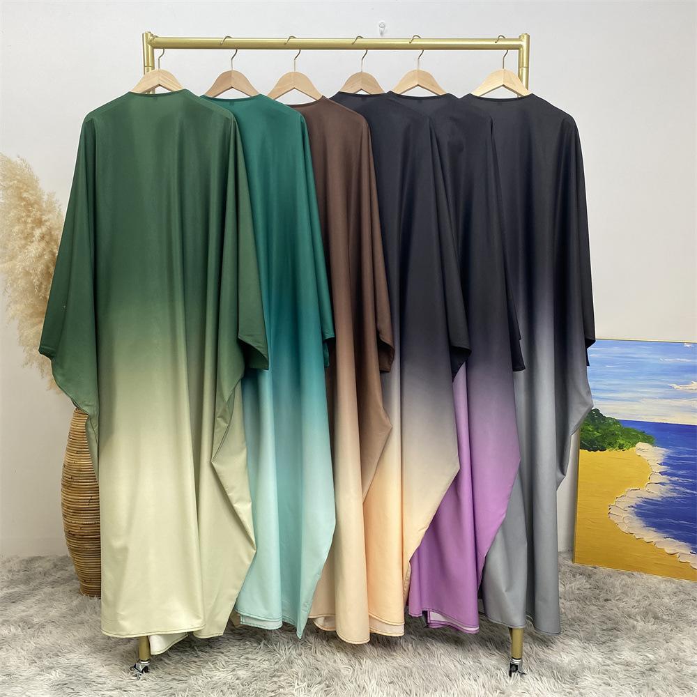Loose Gradient Cardigan Abaya