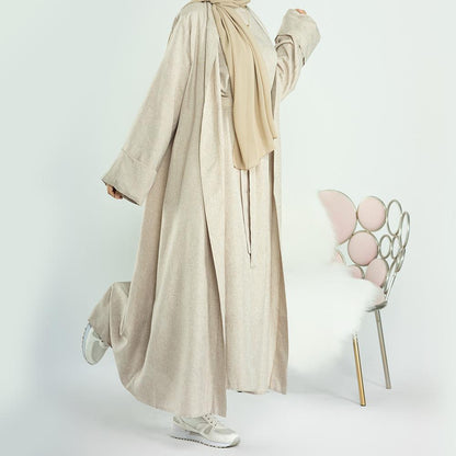 2pcs Set Cardigan+Inner Dress