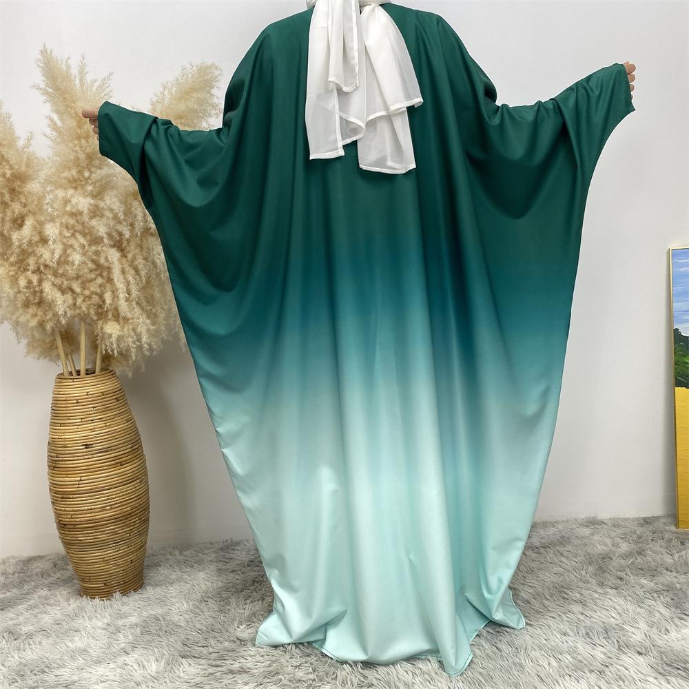 Loose Gradient Cardigan Abaya