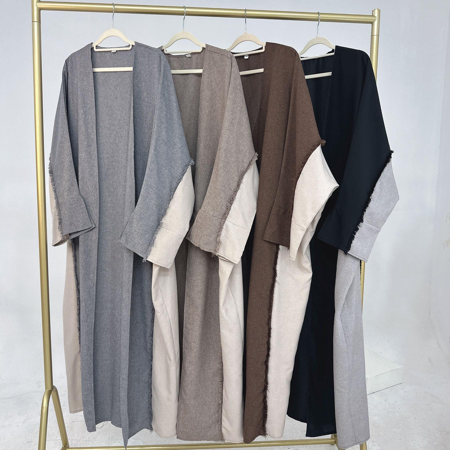 Stylish Patchwork Robe - Cardigan and Dress Style