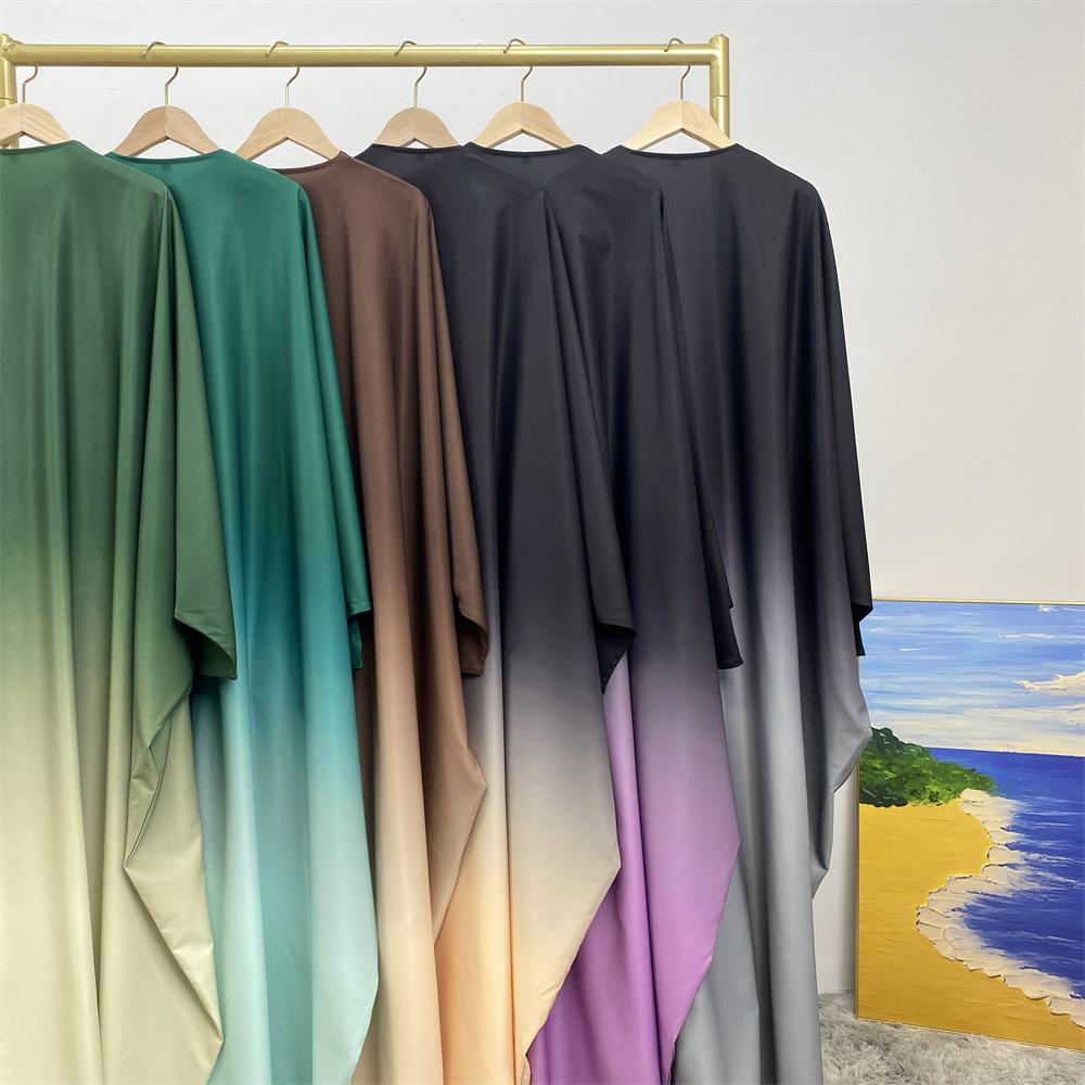 Loose Gradient Cardigan Abaya