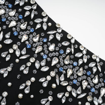MELISANDE EMBELLISHED MINI  DRESS