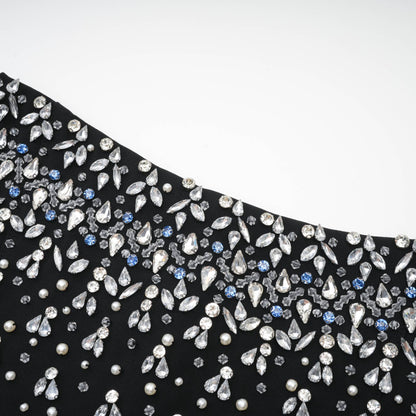 MELISANDE EMBELLISHED MINI  DRESS