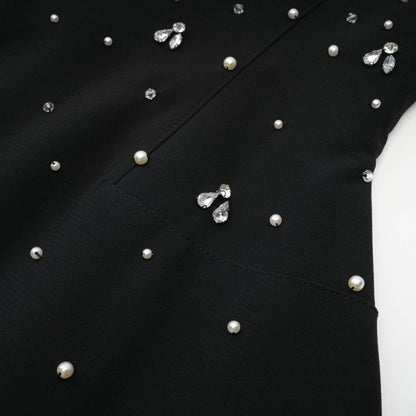 MELISANDE EMBELLISHED MINI  DRESS