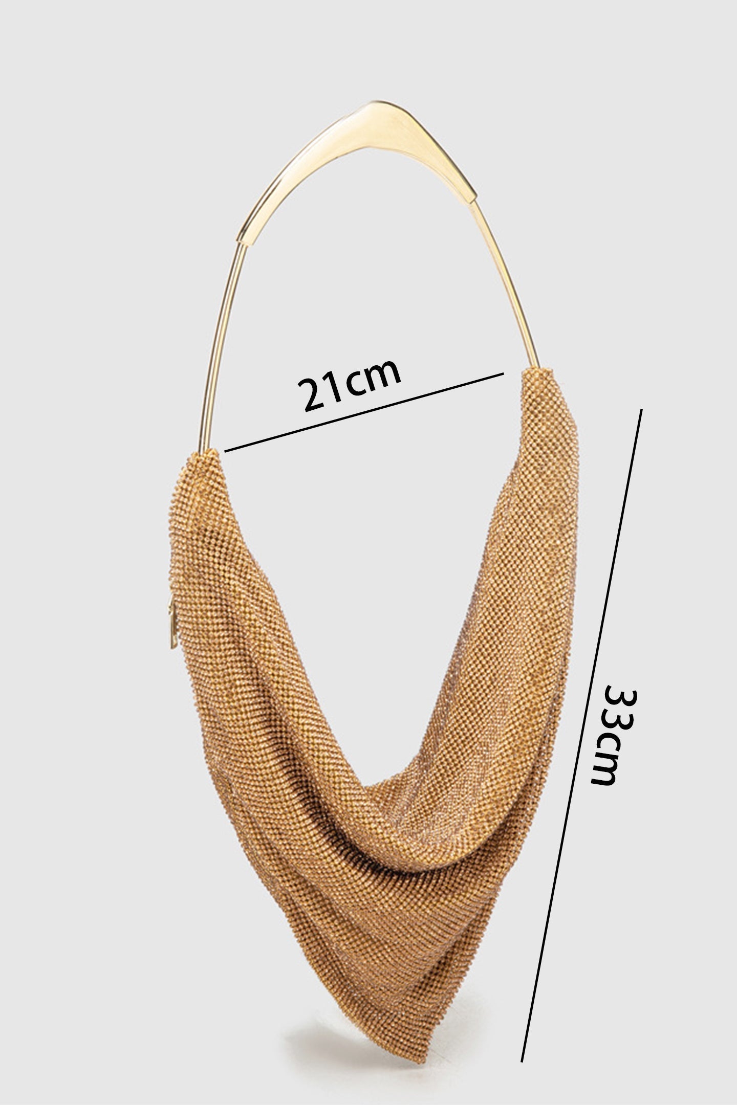 Rhinestone Embellished Tote Bag