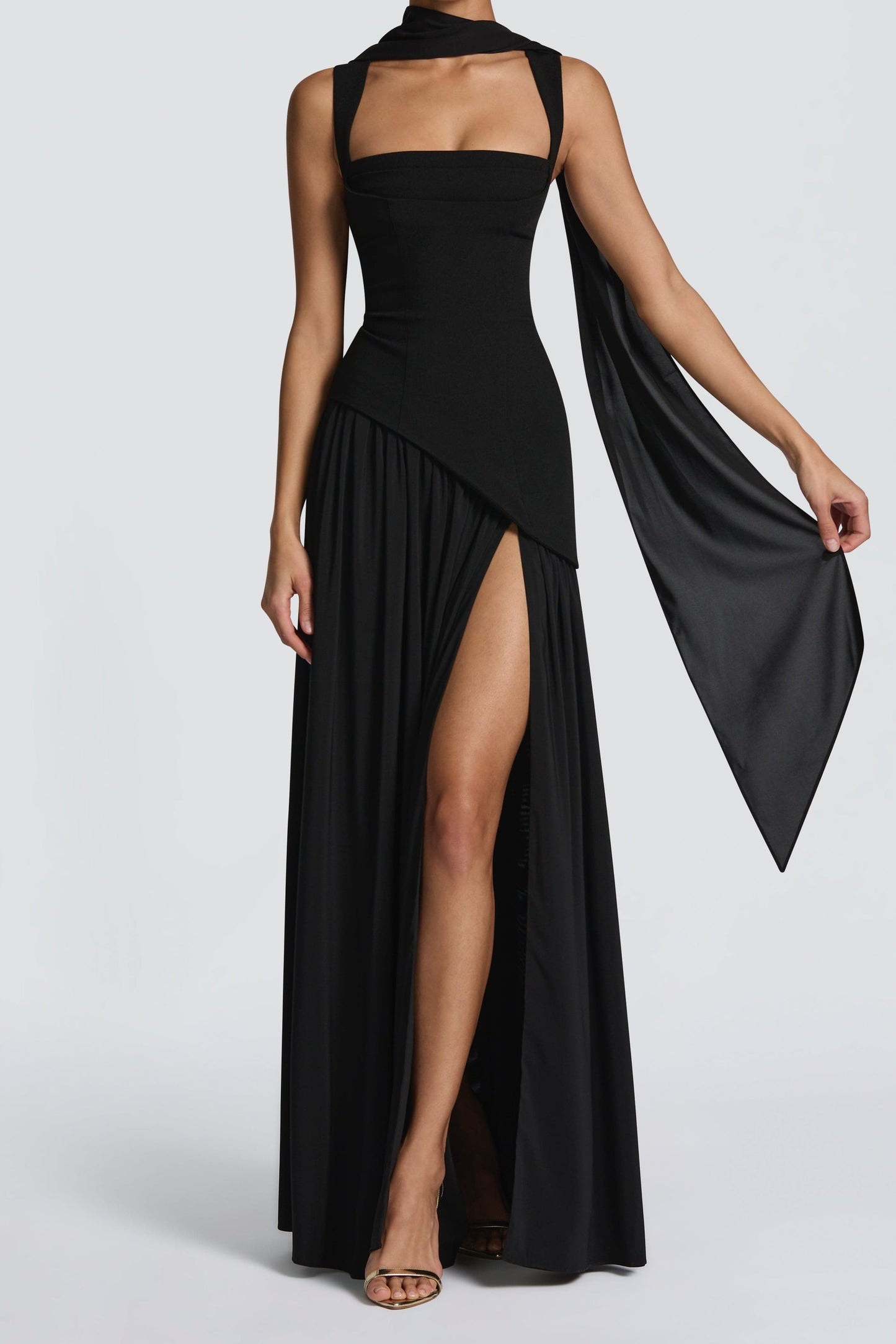 Tullulah Maxi Dress - Black